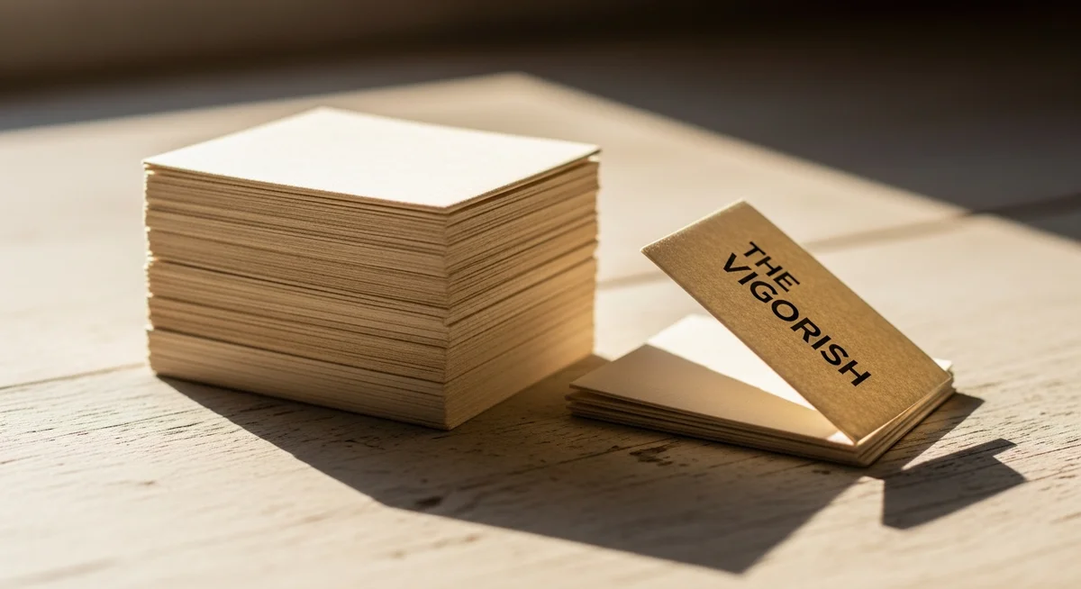 A warm, tactile editorial photo showing a small portion of generic currency-like objects being subtly separated from a larger pile, representing a betting fee or vigorish.
